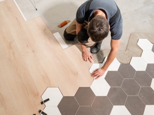 Flooring installation services in Osseo